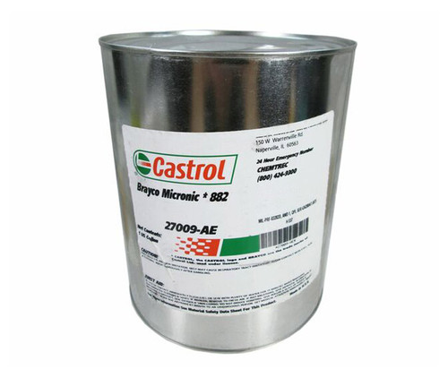 Castrol® Brayco™ Micronic 882 Red MIL-PRF-83282D Amendment 1 Spec Fire Resistant Aircraft Hydraulic Fluid - Gallon Can