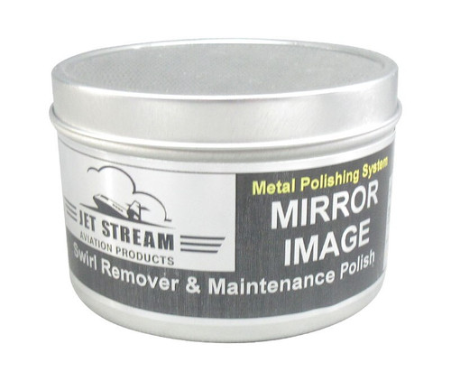 JET STREAM® MI01 MIRROR IMAGE™ Light Gray Brightwork Metal Polish & Swirl Remover - 5 oz Roll
