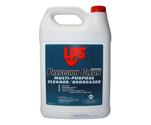 LPS® 02701 Precision Clean Green Concentrate Multi-Purpose Cleaner Degreaser - Gallon Jug