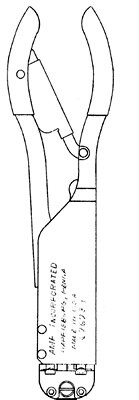 TE Connectivity 69693-1 T Head Hand Tool - Stratotherm - 18-16awg