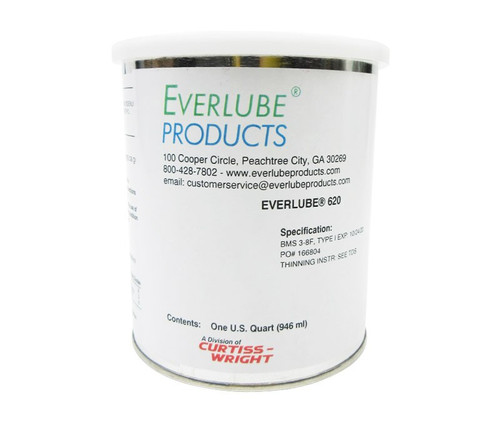 EVERLUBE® 620 Concentrate BMS 3-8F Type I Spec Solid Film Lubricant - Quart Can