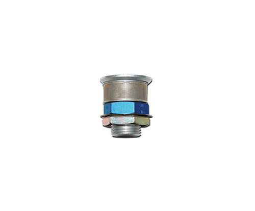 Curtis CCA-7500 Aluminum 3/4"-16 UNF-3A x .118 Long Screwdriver Spiral Lock Open Flush Mounted Fuel Valve