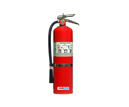 H3R Aviation Model B371 Red 13.0 lb UL Rating 2A:40B:C Halon 1211 Flight line/Ramp Fire Extinguisher