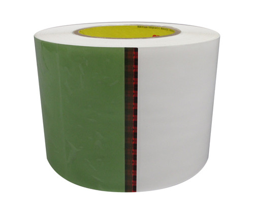 3M™ 021200-30753 Transparent 8672 Polyurethane 8 Mil Protective Tape - 4" x 36 Yard Roll