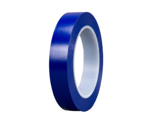3M™ 051115-31878 Indigo 471+ Vinyl 5.3 Mil Tape - 3/8" x 36 Yard Roll