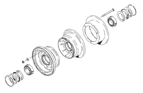 Cleveland Wheel & Brake 40-406 Wheel Assembly