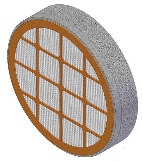 Brackett Aero Filters BA-3810 FAA-STC'd Air Filter Assembly