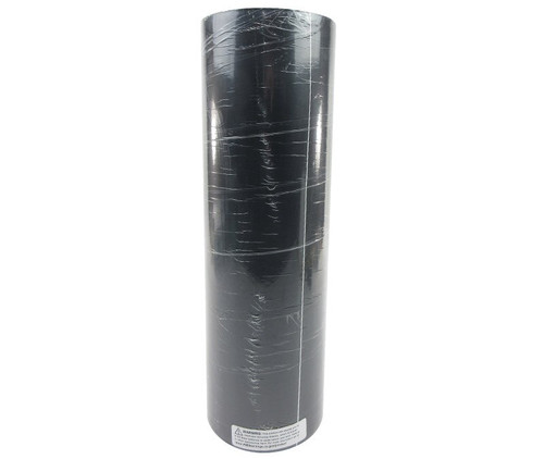PATCO® 1800 FR Black 9.5 mil Flame-Retardant Galley Tape - 18" x 100' Roll