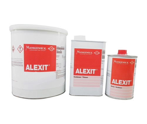 Mankiewicz 40412.775B.7.S89 ALEXIT FST Strukturlack 404-12 775B Cool Gray ASNA 3687-5344 MR 20:1 Semi-Gloss Topcoat - Gallon Kit