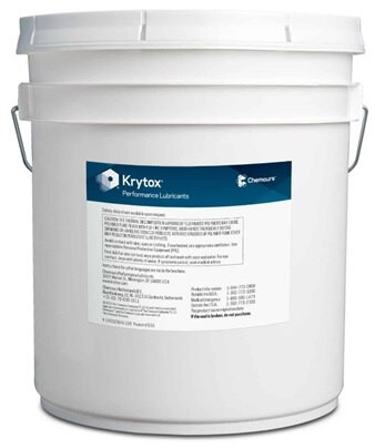 Chemours™ Krytox™ GPL 205 PTFE Thickened Standard General-Purpose Grease - 20 Kg Pail