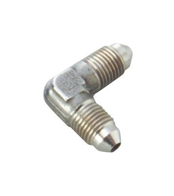 Aeronautical Standard AN821-4J Stainless Steel 90° Elbow 37° Flared Tube