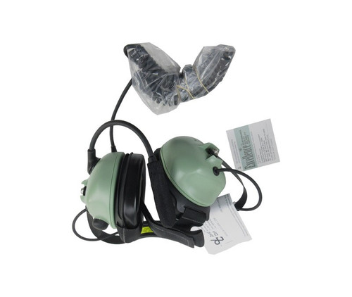 David Clark 40416G-16 Model H6240-24 Behind the Head - No Adapter Needed Radio Direct Headset-Microphone