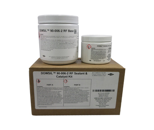 DOWSIL™ 90-006-2 RF Green Aerospace Sealant & Catalyst - 1 lb Kit