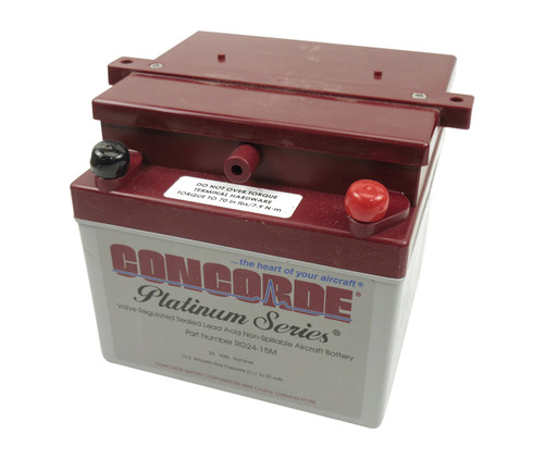 Concorde RG24-15M 24-Volt General Aviation AGM Aircraft Battery