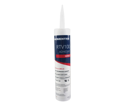 Momentive™ RTV102 White Silicone Sealant - 10.1 oz Cartridge