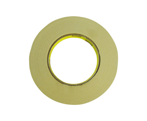 3M™ 021200-03776 Scotch® 231/231A Tan 7.6 Mil Paint Masking Tape - 18 mm x 55 m Roll