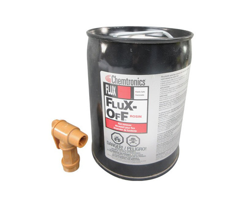 Chemtronics® FluX-OfF® ES135 Clear Rosin-Based Flux Remover - Gallon Can