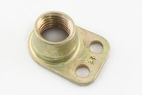 Military Standard MS21086L4 Steel Dry Filmed Nut, Self-Locking, Plate