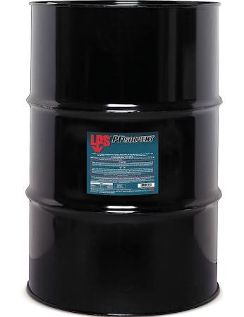 LPS® 61456 PF® SOLVENT Clear/White Penetrating Degreaser - 55 Gallon Drum