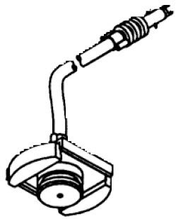 PPG® Semco® 310100 1cc Syringe Adapter Head with Hose Assembly