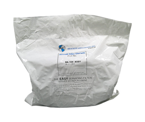 Brackett Aero Filters BA-104 FAA-STC'd Air Filter Assembly