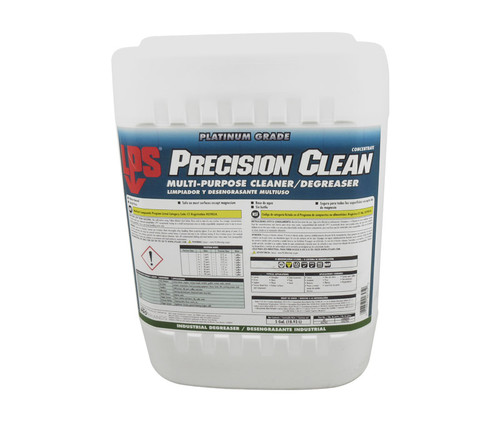 LPS® 02705 Precision Clean Green Concentrate Multi-Purpose Cleaner Degreaser - 5 Gallon Pail