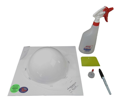 PM Research PM-190 Cessna 182-210, 337 & Pilatus PC-6/PC-12/U-28A & Socata TBM 700 Wing Mounted Radome Erosion Boot