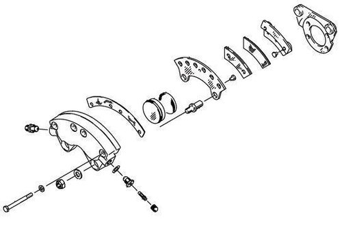 Cleveland Wheel & Brake 30-23C Brake Assembly