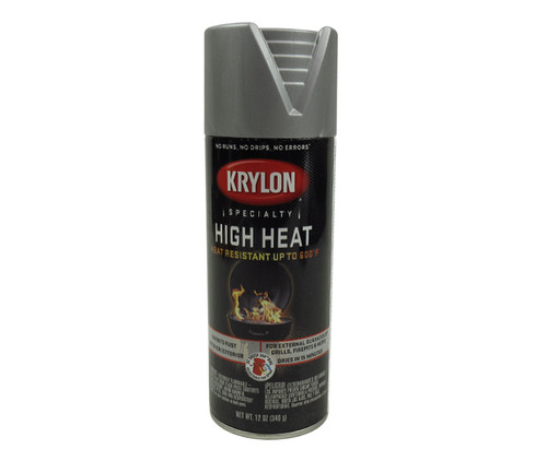 KRYLON® 1407 HIGH HEAT® Aluminum Heat Resistant Paint - 340 Gram (12 oz) Aerosol Can