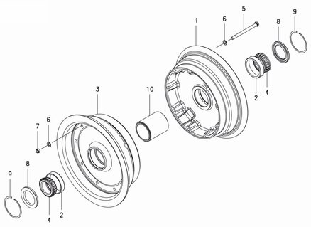 Cleveland 40-455 Wheel Assembly