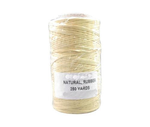Military Specification A-A-52084-C-3 Natural Synthetic Rubber Finish Tape, Lacing & Tying Cord -250 Yard Spool