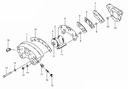 Cleveland 30-233B Brake Assembly