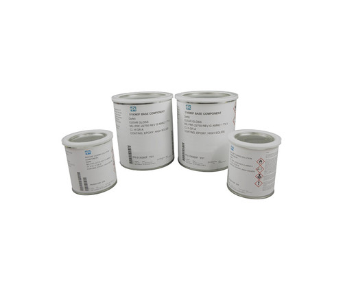 PPG® Deft® 01-X-060F Clear MIL-PRF-22750G Type II, Class H, Grade A Spec High-Solids Epoxy Topcoat - 2 Gallon Kit