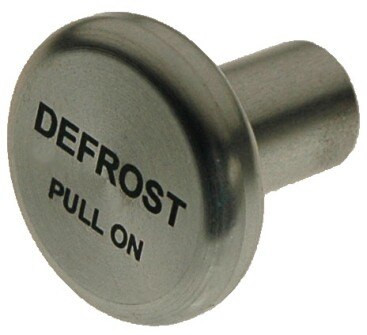 McFarlane Aviation 6277CD Clear Round Choke Knob