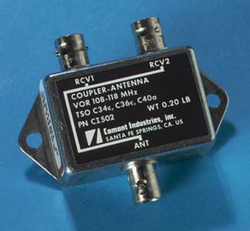 Cobham Comant CI-502 Dual VOR & Marker Beacon Antenna Coupler - BNC Connector