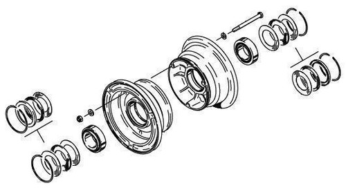 Cleveland Wheel & Brake 40-76H Wheel Assembly