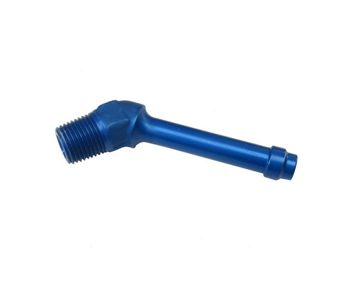 Aeronautical Standard AN844-4D Aluminum Elbow, Pipe to Hose