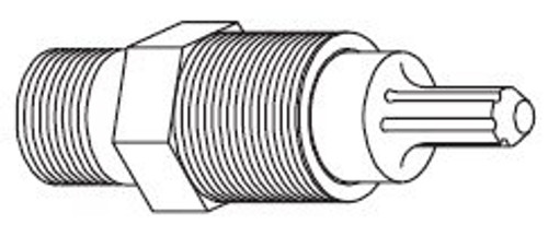 PPG® Semco® 234284 Light Blue 7/32" Rivet Hole Sealant Dispensing Nozzle