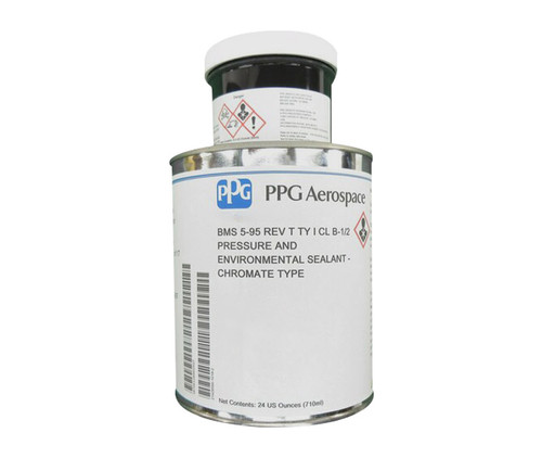 PPG® P/S 870 B-1/2 Gray BMS 5-95 Type I Class B-1/2 Spec Corrosion Inhibitive Sealant - Quart Kit