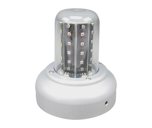WHELEN® 01-0790520-55 Model 9052055 LED Red/White 14-Volt LED Flashing Beacon