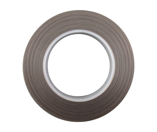 3M™ 021200-16158 Brown 5453 PTFE 8.3 Mil Glass Cloth Tape - 1/2" x 36 Yard Roll