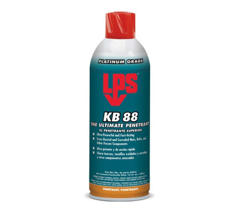 LPS® 02316 KB-88 Clear/Red The Ultimate Penetrant Lubricant - 13 oz Aerosol Can