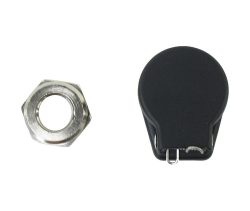 David Clark 09518P-04 Black 3/8-32 Jack Cover