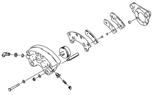 Cleveland Wheel & Brake 30-52 Brake Assembly