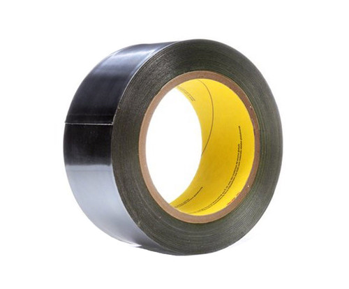 3M™ 051138-95309 Dark Silver 421 Lead Foil 6.3 Mil Tape - 2" x 36 Yard Roll