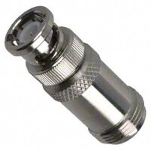 Amphenol RF 31-217-RFX Brass/Nickle Jack (Female) - Jack (Female) Straight BNC Adapter, Plug, Electrical