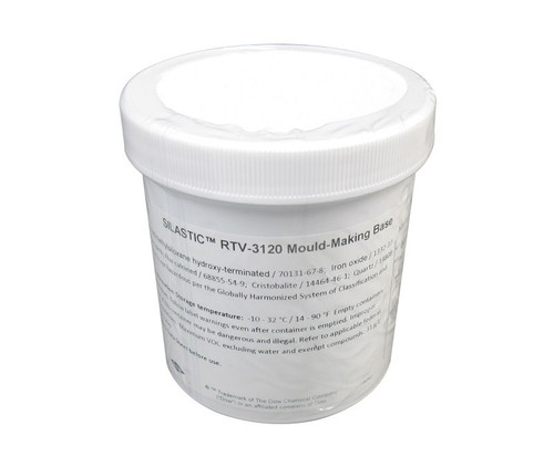DOW® 4107663 SILASTIC™ RTV-3120 Red Mould-Making Base - 453 Gram Jar