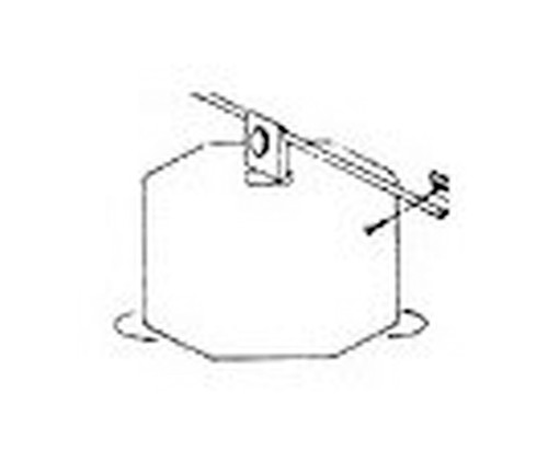 Rosen RSF-200-1 Saab 340 Monorail Gray Replacement Sunvisor System Lens Only