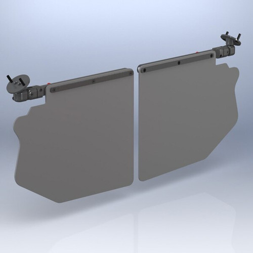 Rosen R1730001-0 Textron Beechcraft 24-R Sierra (s/n MC-2 to MC-335) FAA-STC'd Complete Sunvisor System Kit
