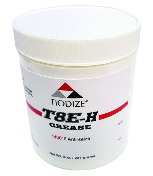 TIODIZE® T8E-H Gray GE A50TF201/Safran DMR75-905 Spec 1400°F Anti-Seize Grease - 227 Gram (8 oz) Jar